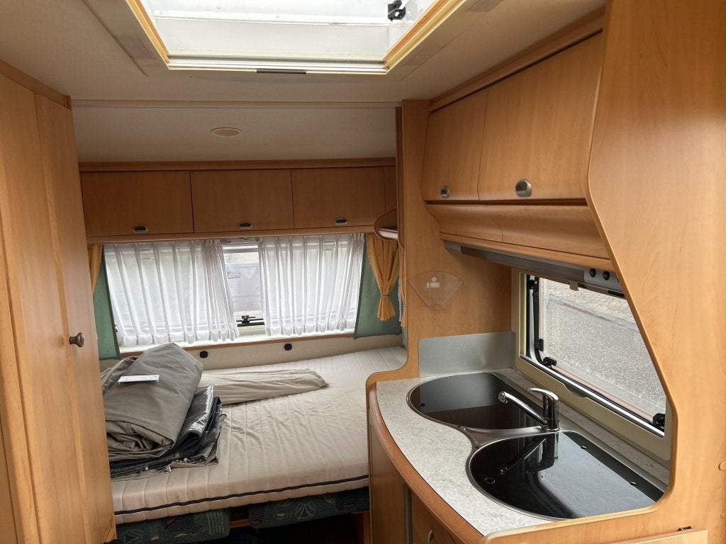 HOBBY 400 SB 2002 FIETSENREK, VOORTENT, Caravans en Kamperen, Caravans, Hobby-Wohnwagenwerk Ing. Harald Striewski GmbH, Hobby