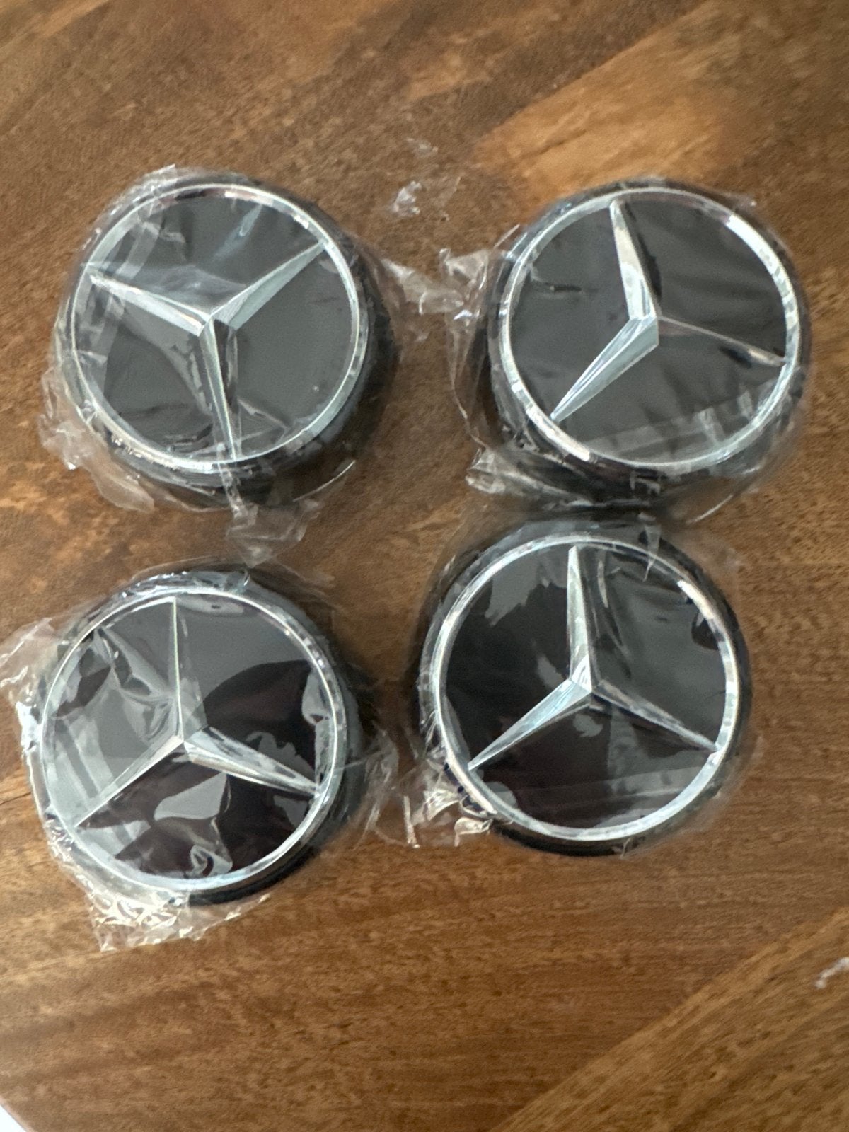 Mercedes Wielnaafdoppen 75mm - Set van 4 stuks, Ophalen of Verzenden, Nieuw, Mercedes-Benz