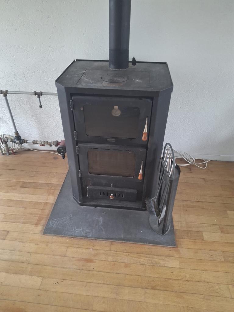 Kachel cv, Ophalen, Gebruikt, Hout, Houtkachel