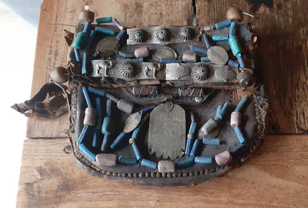 Brocante marokkaanse envelop tas, Ophalen of Verzenden