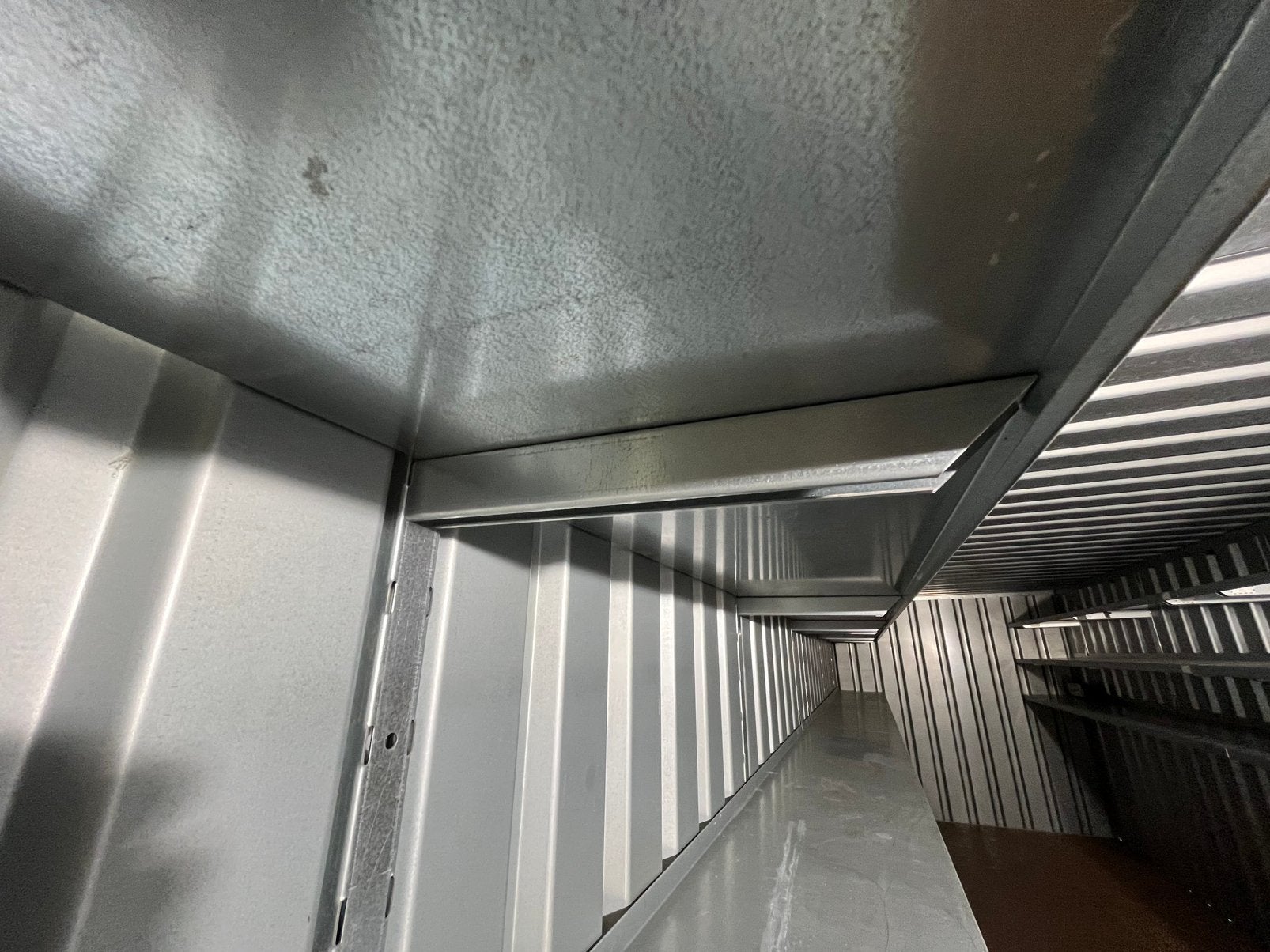 Snelbouwcontainer 6x2, Ophalen