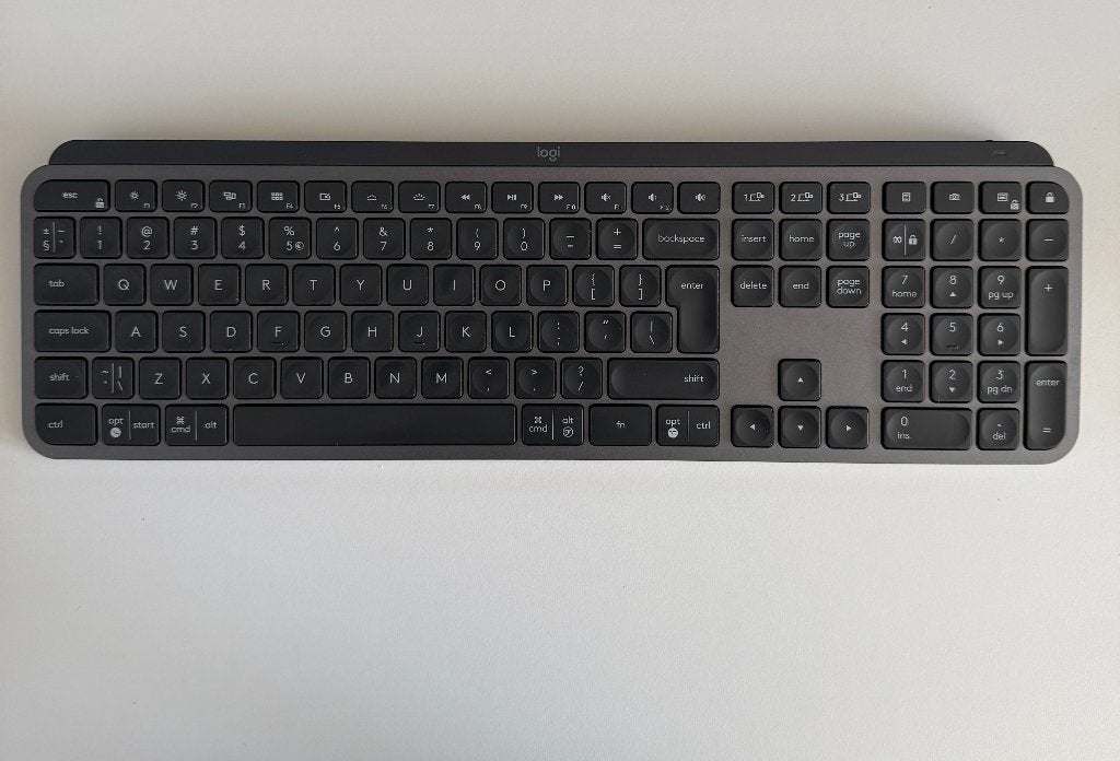 Logitech MX Keys Toetsenbord met numeriek | Windows & Mac, Computers en Software, Ophalen, Gebruikt, Logitech, Draadloos
