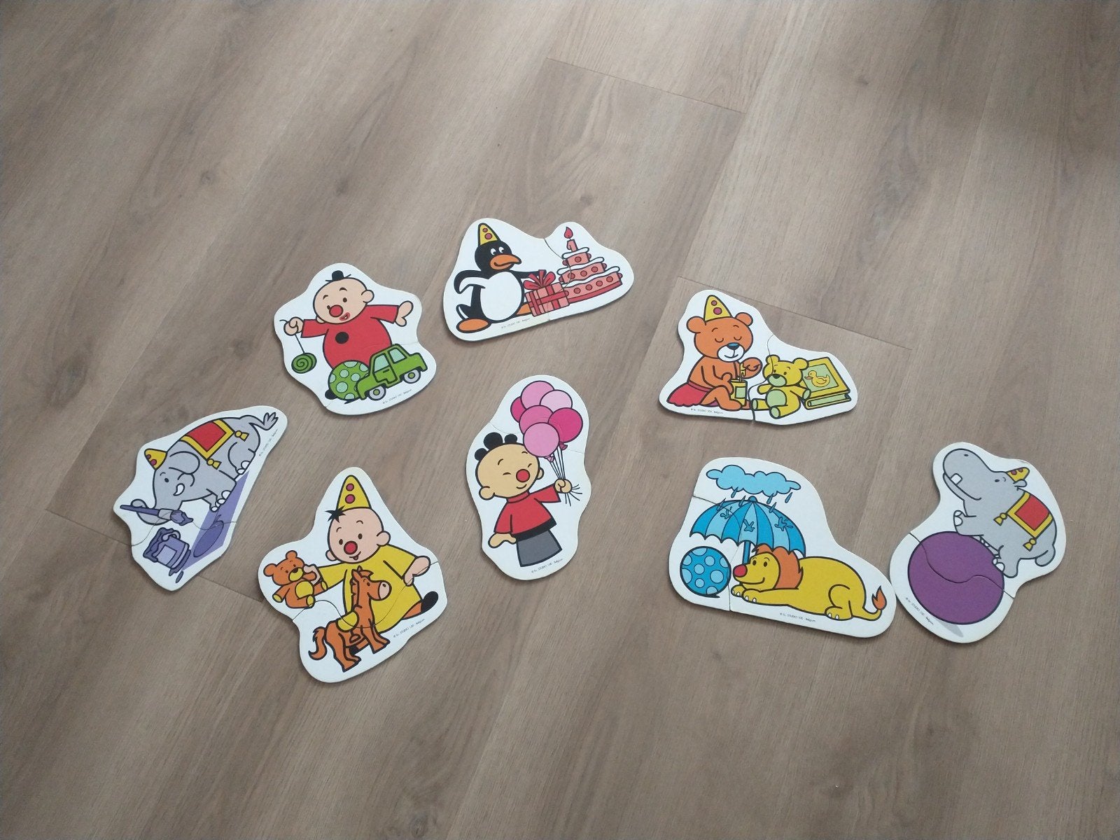 Bumba puzzels, Ophalen of Verzenden, Minder dan 10 stukjes, Zo goed als nieuw, 6 maanden tot 2 jaar