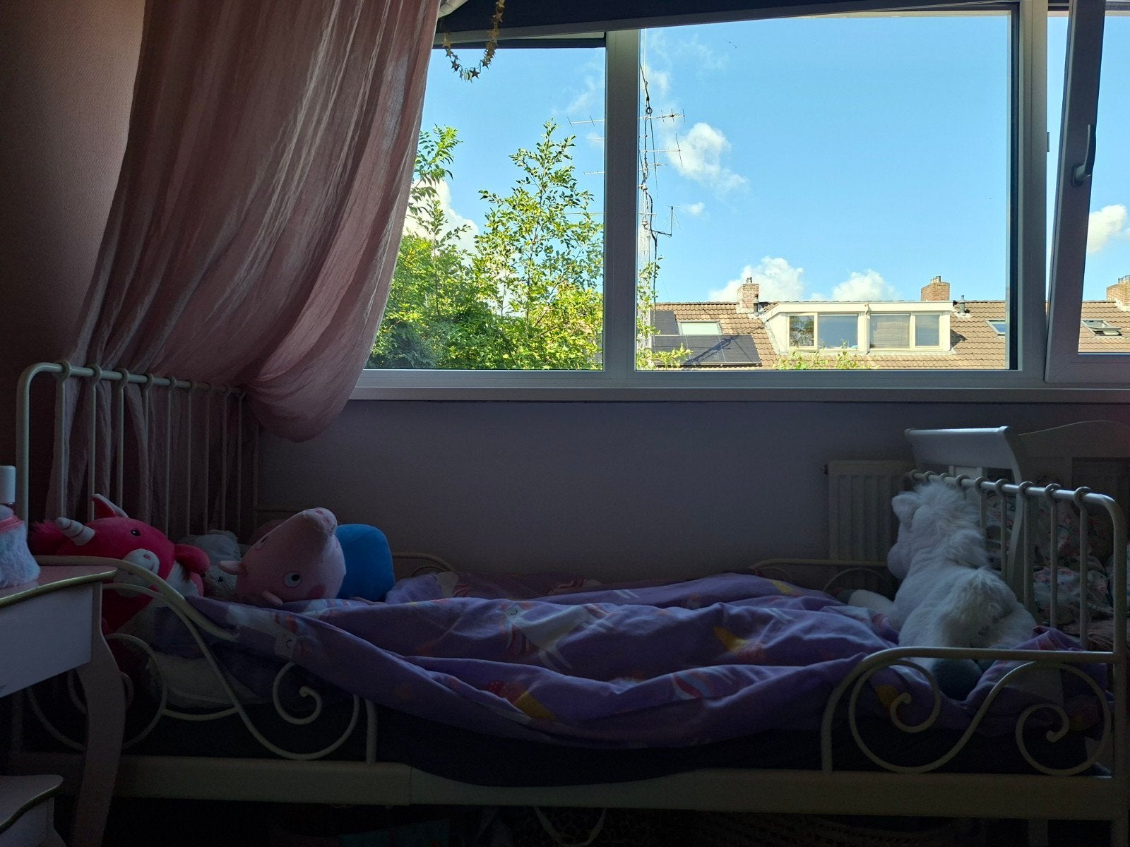 Meisjes peuter bed ikea, Kinderen en Baby's, Gebruikt, 70 tot 85 cm, 140 tot 160 cm, Ophalen