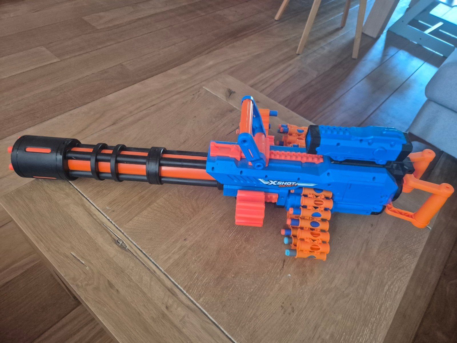 X-Shot Excel Crusher Blaster Speelgoedgeweer met Statief, Ophalen, Zo goed als nieuw, Jongen of Meisje