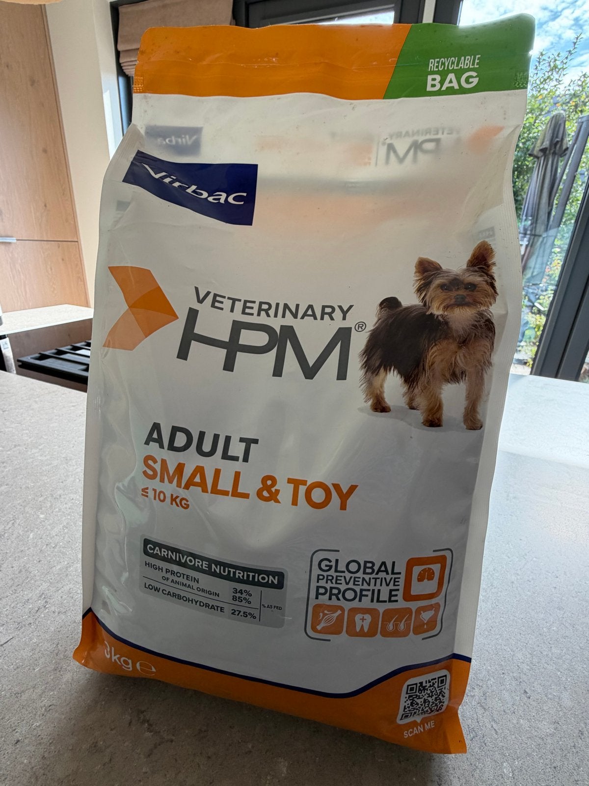 Virbac Veterinary HPM Adult Small & Toy Hondenvoer 3kg, Dieren en Toebehoren, Ophalen of Verzenden, Hond