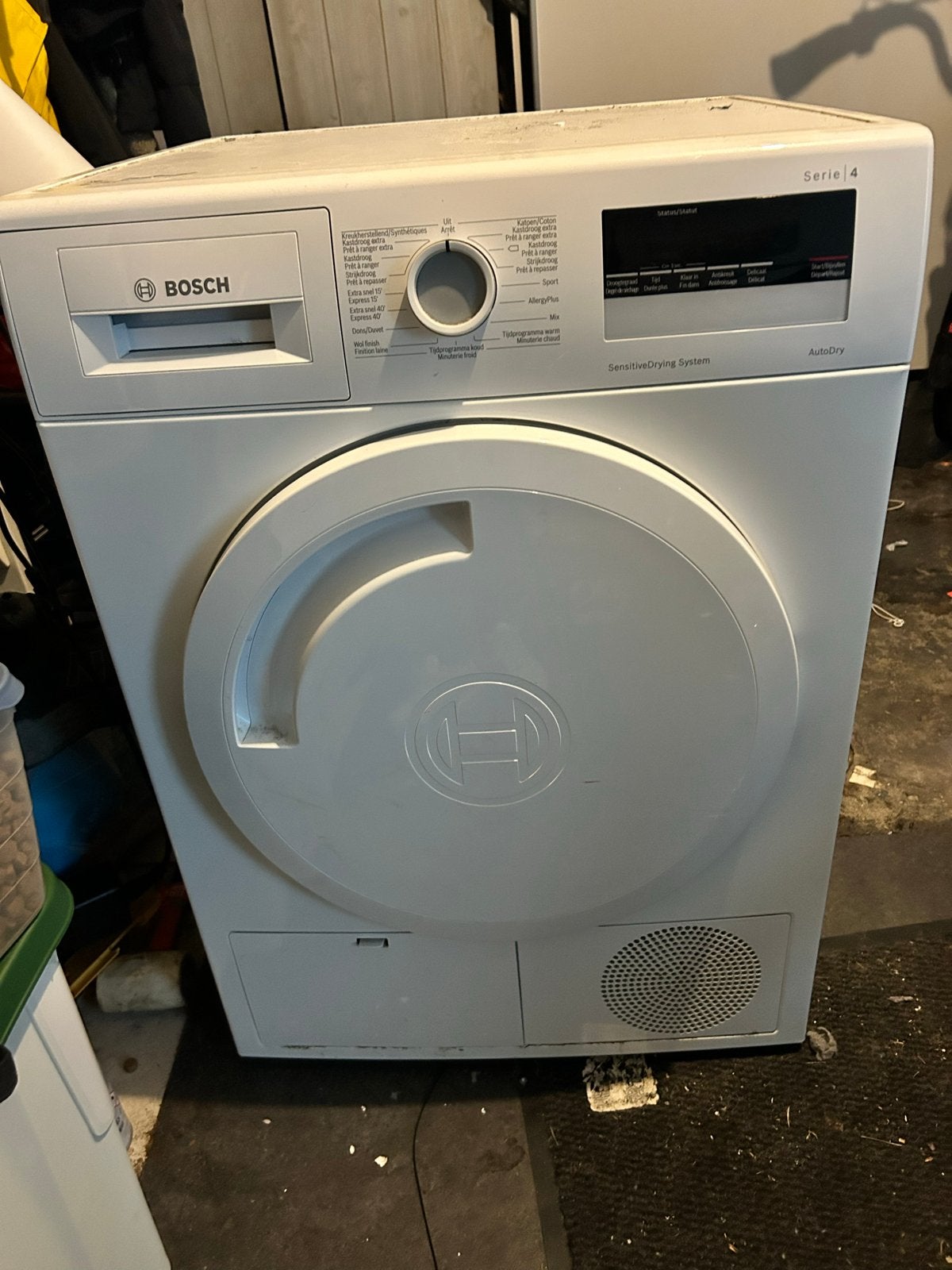 Bosch Serie 4 condensdroger - Prima Staat, Ophalen, Gebruikt, 8 tot 10 kg, 85 tot 90 cm