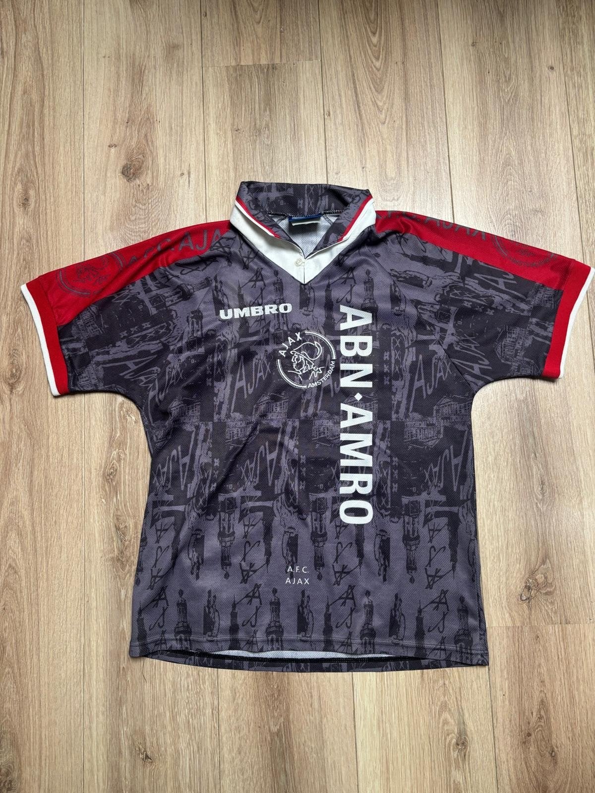 Vintage 96/97 Umbro Ajax ABN AMRO Shirt Maat M (m2417273211