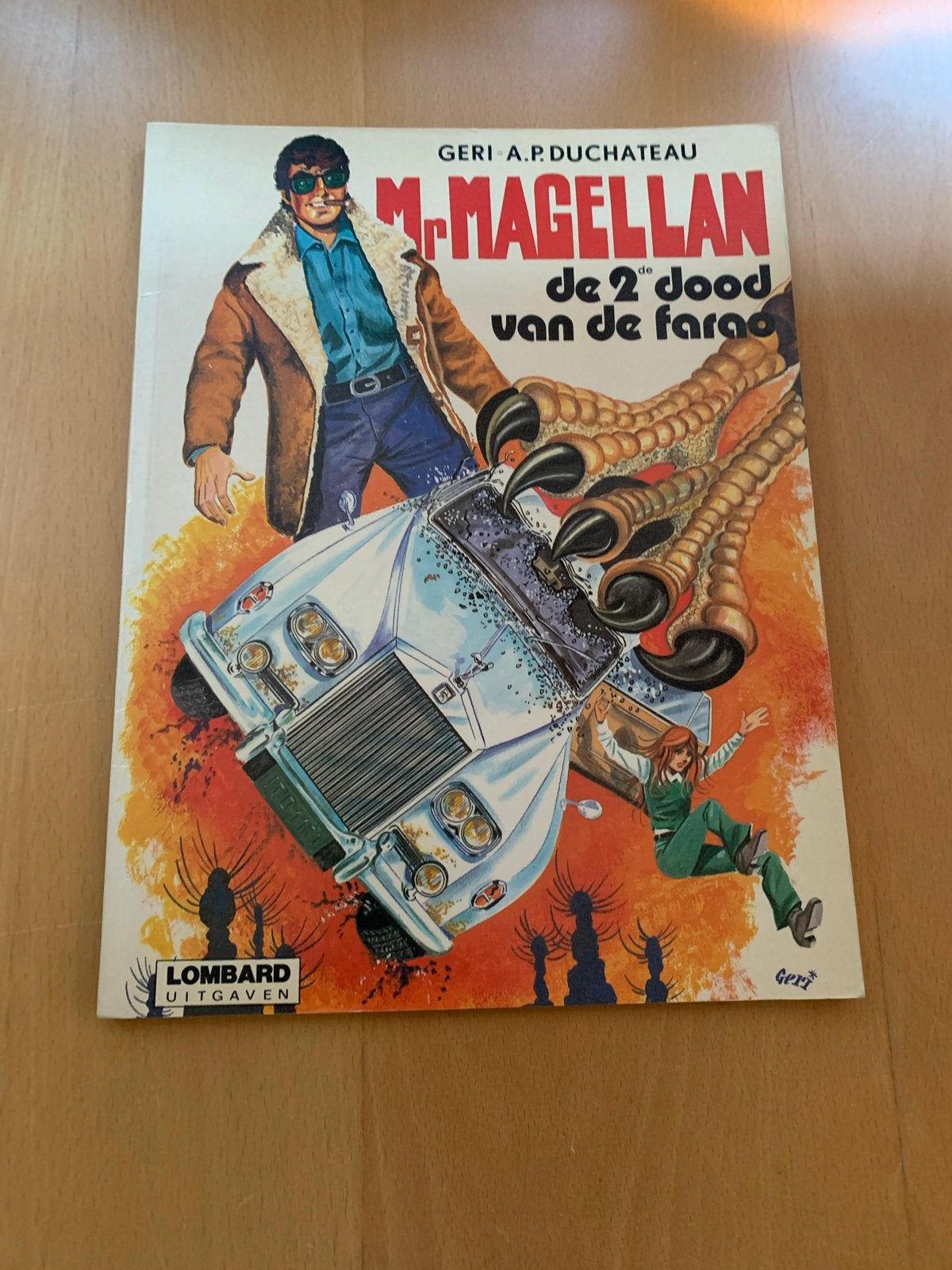 Mr. Magellan: De 2e dood van de farao - Stripboek, Eén stripboek, Ophalen of Verzenden, Gelezen