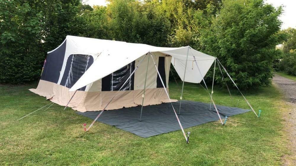 Trigano Odyssee GL, Caravans en Kamperen, Trigano, Overige kleuren, Ophalen of Verzenden, Aanwezig