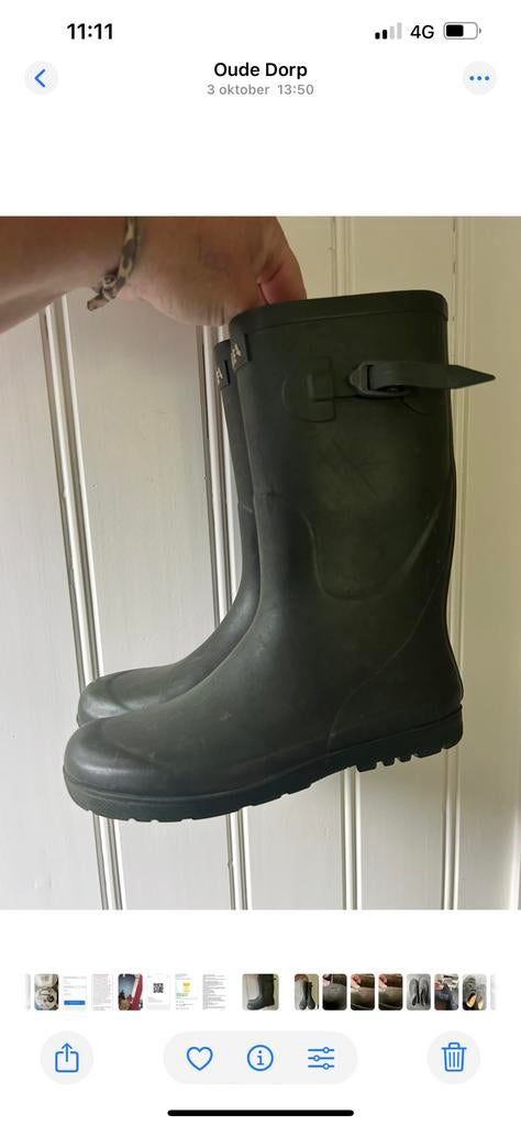 Aigle regenlaarzen, Kinderen en Baby's, Ophalen of Verzenden, Zo goed als nieuw, Jongen of Meisje, Laarzen