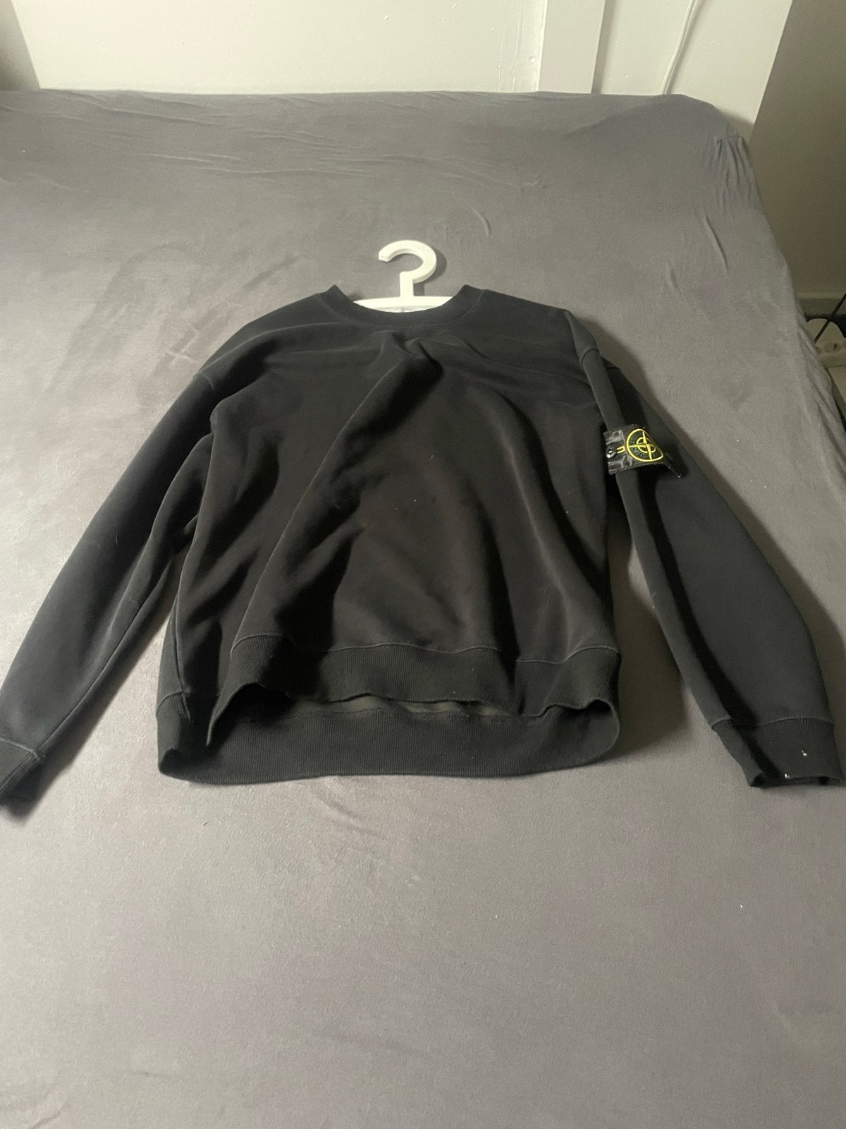Stone Island trui - badge beschadigd, Ophalen, Gedragen, Overige maten, Zwart