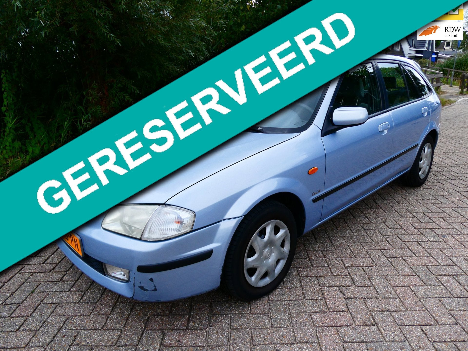 Mazda 323 Fastbreak 1.5i LS 5-drs 101.000km. NAP Youngtimer, Stof, 4 cilinders, 400 kg, Handgeschakeld