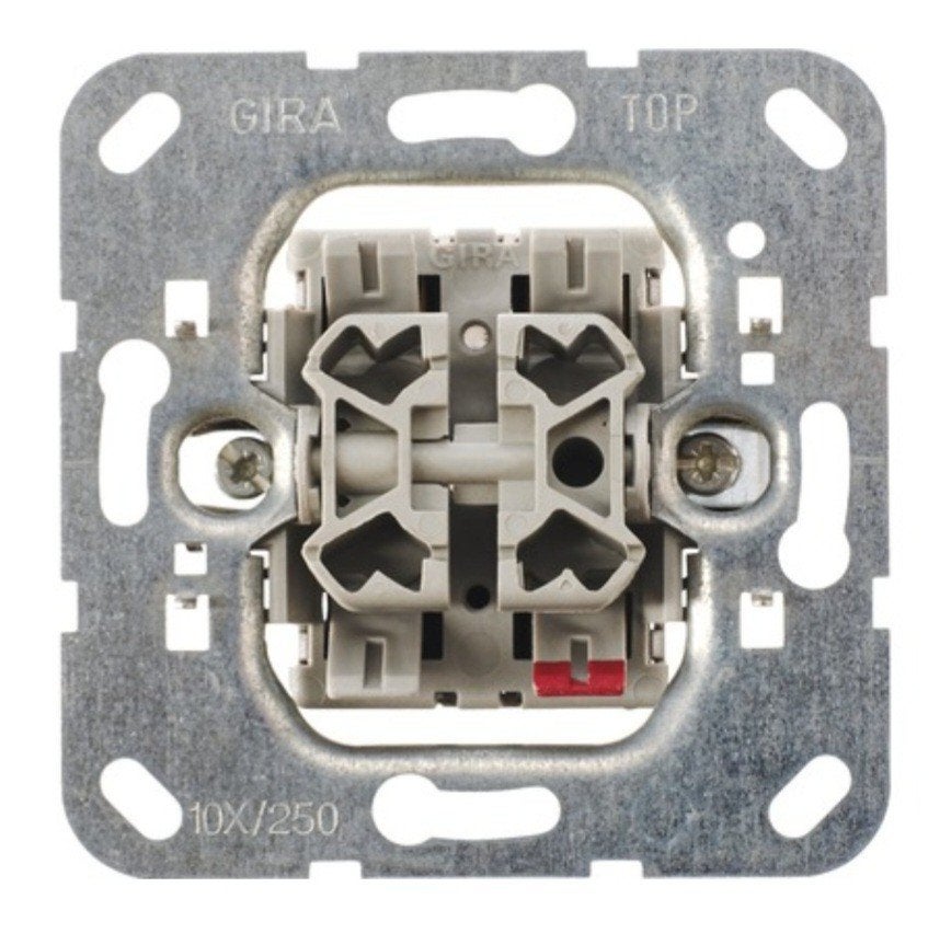 Gira wissel wisselschakelaar type 55 + dubbele serieschak, Info@gira.de, Dahlienstraße, 42477 Radevormwald, Duitsland, Nieuw, Gira