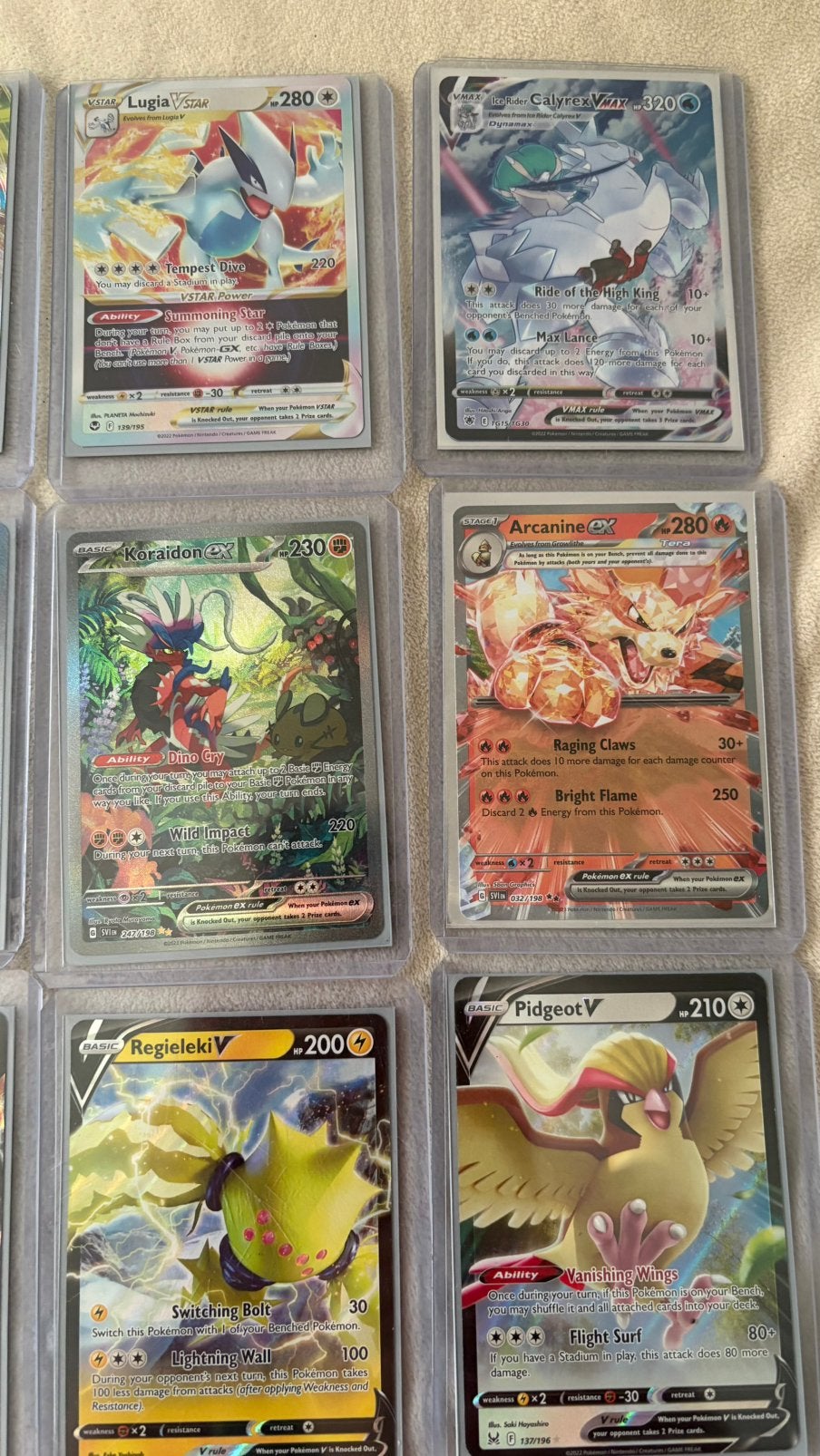 Pokemon kaarten, Ophalen of Verzenden, Zo goed als nieuw, Meerdere kaarten