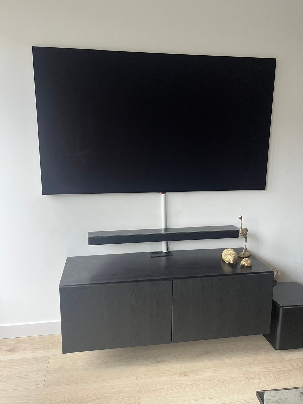 Ikea zwevende tv meubel te koop., Ophalen, Zo goed als nieuw, 25 tot 50 cm, Minder dan 100 cm