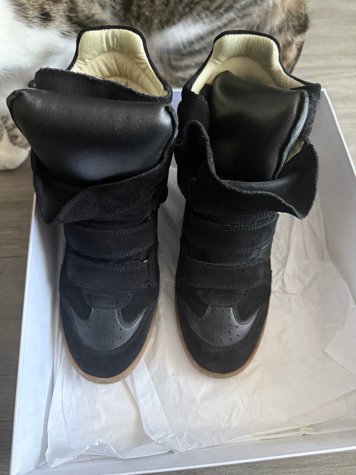 Isabel Marant, Kleding | Dames, Schoenen, Ophalen of Verzenden, Zo goed als nieuw, Zwart, Sneakers of Gympen