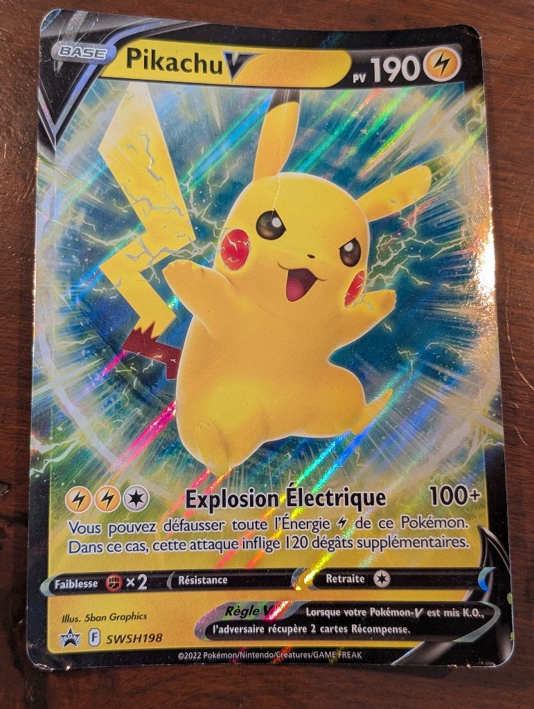 Pokemon oversized, Ophalen, Gebruikt, Losse kaart
