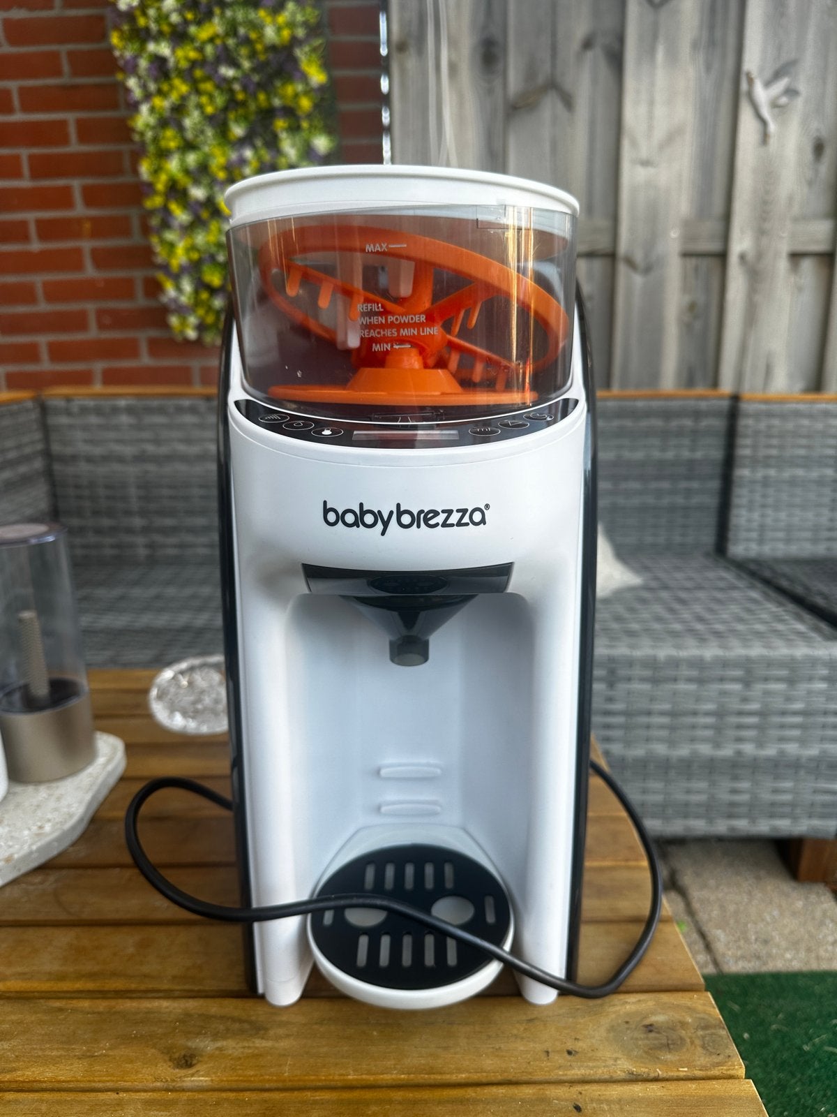 Baby Brezza Formula Pro Advanced Flessenmaker, Kinderen en Baby's, Babyvoeding en Toebehoren, Gebruikt, Flessenmaker, Baby Brezza