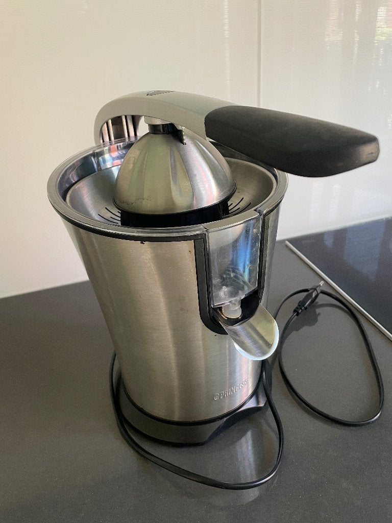 Citruspers Princess Master juicer Pro, Ophalen, Zo goed als nieuw, Elektrisch, Citruspers