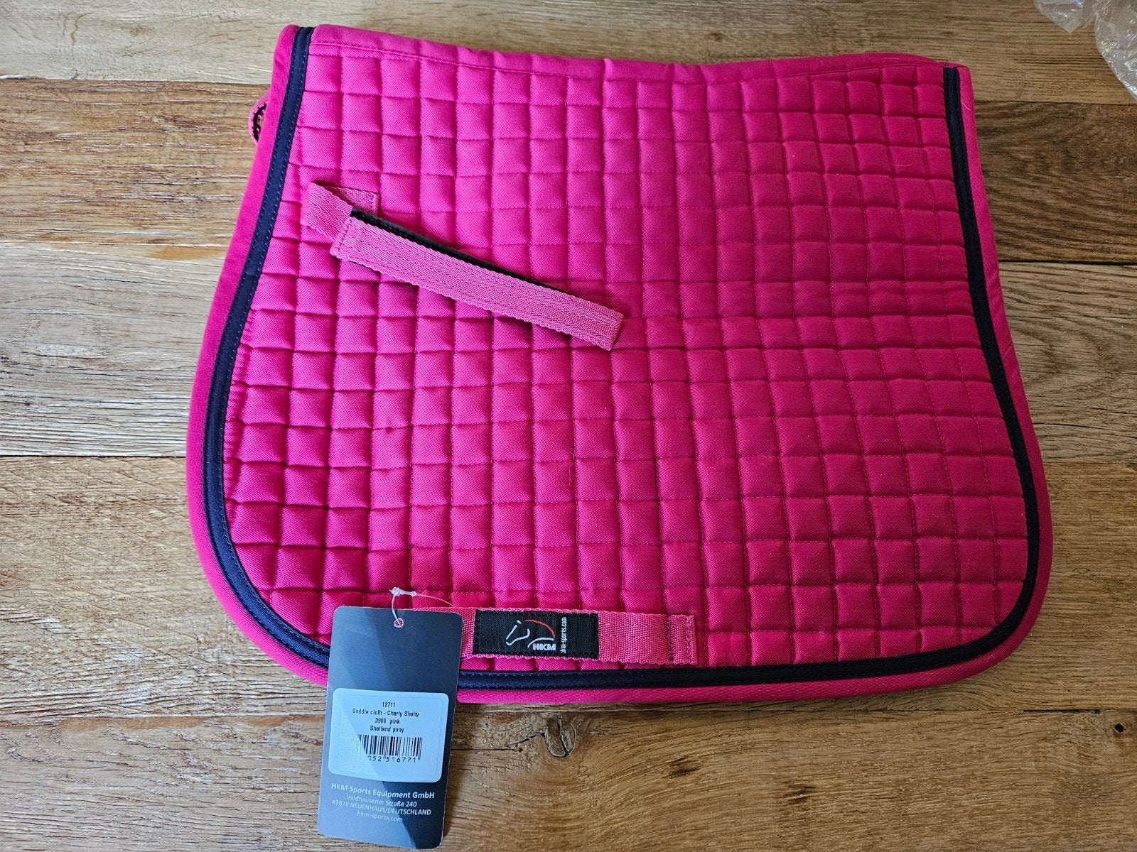 HKM zadeldekje shetty roze NIEUW, Shetlander/Mini, Dressuurdekje, Nieuw, Ophalen of Verzenden
