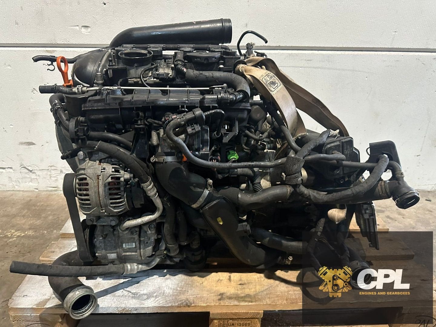 Volkswagen Audi 2.0 TFSI CAW Complete Motor Engine Moteur, Gebruikt, -, -, Ophalen of Verzenden