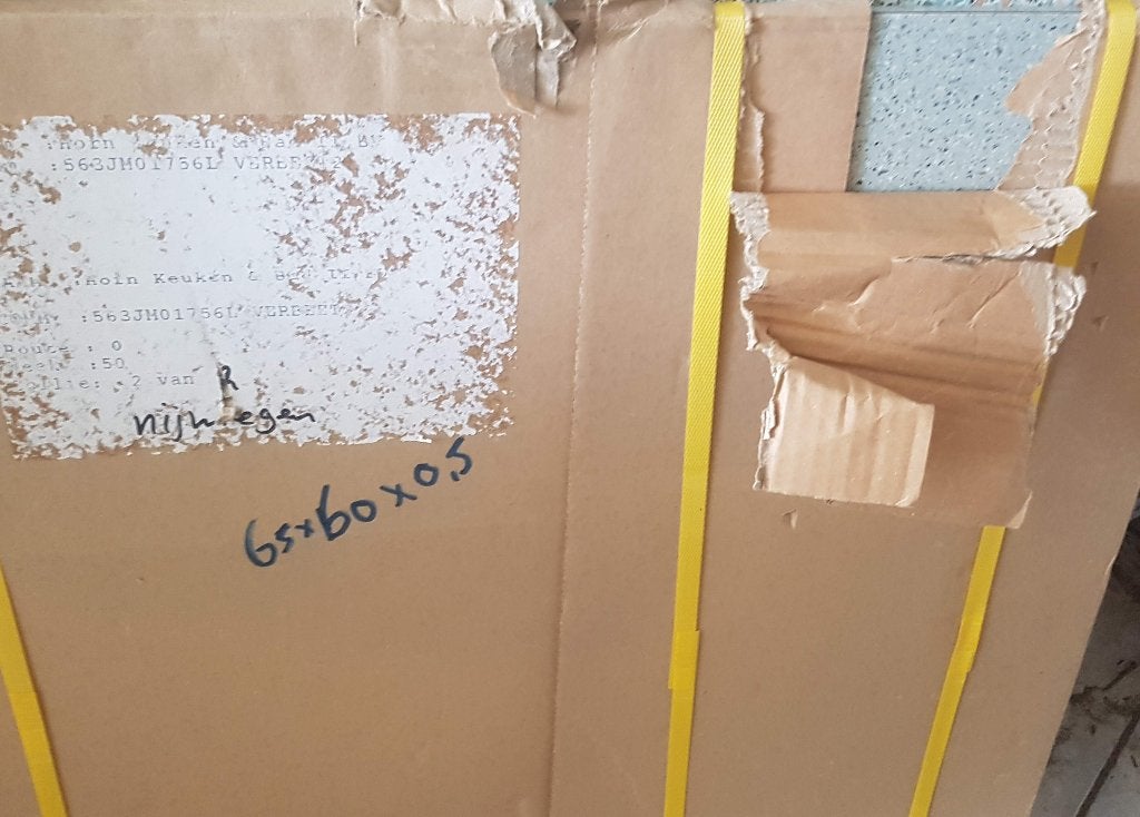 Werkblad keuken schap badkamer paneel hout plank passtrook, Ophalen of Verzenden, Zo goed als nieuw, Minder dan 20 mm