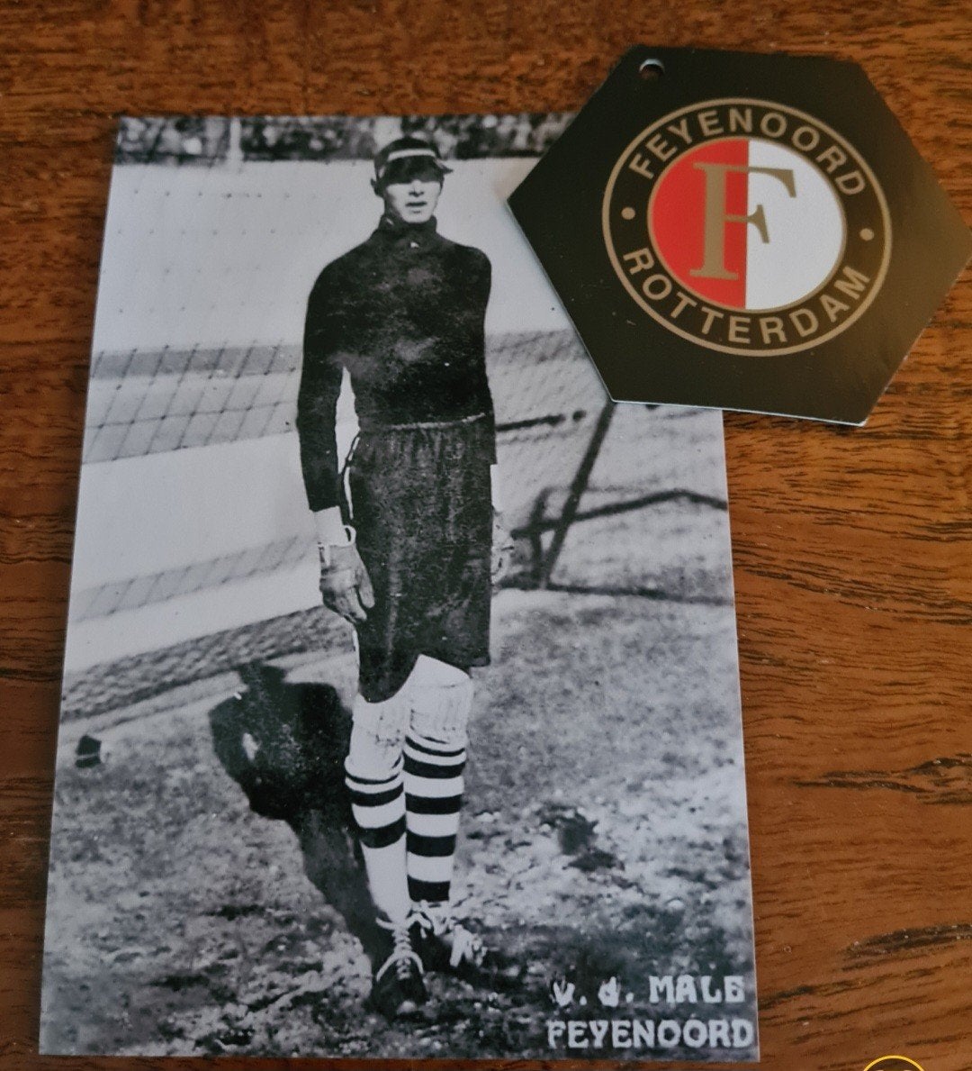 Adri van Male 1932 Feyenoord Keeper, Ophalen of Verzenden, Feyenoord, Overige typen