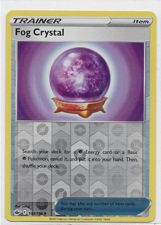 Chilling Reign,  Fog Crystal [reverse] 140/198, Verzenden, Nieuw, Losse kaart