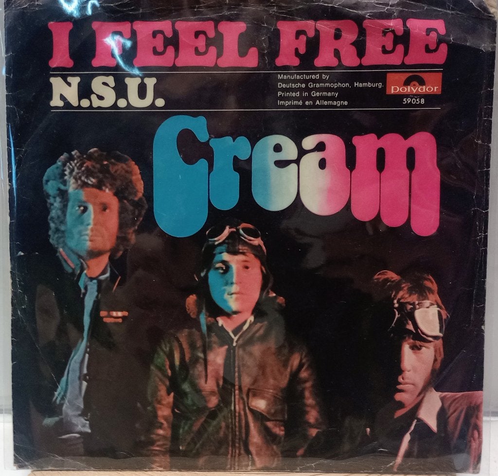 Cream - I Feel Free, Gebruikt, 7 inch, Ophalen of Verzenden, Pop