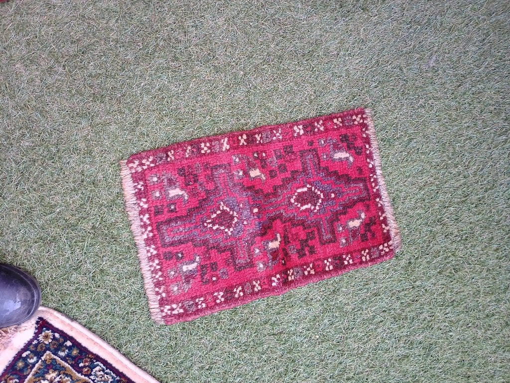 rood  klein kleedje  50  x 32, Ophalen, Minder dan 50 cm, Minder dan 50 cm, Rechthoekig