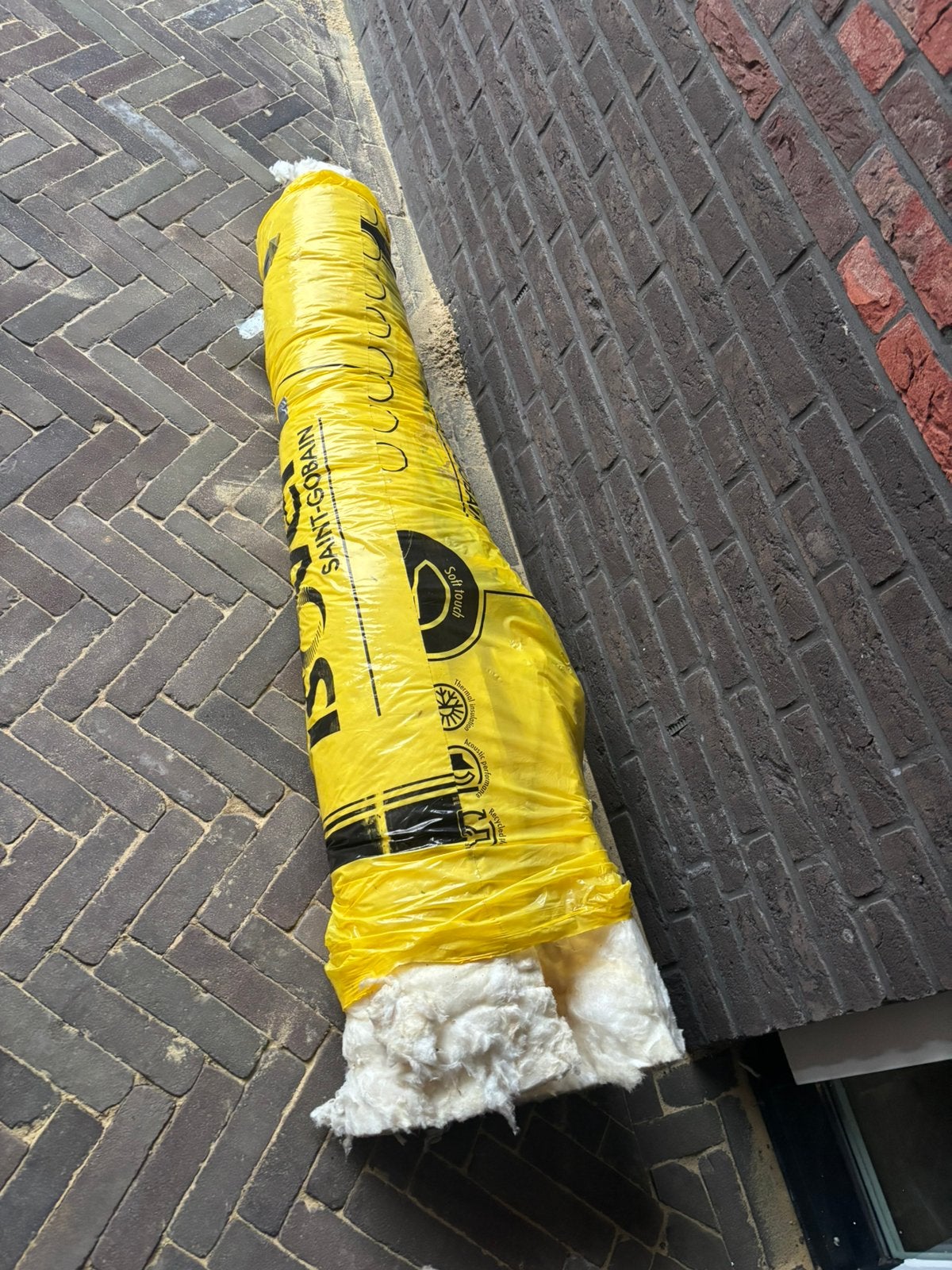 Isolatie glaswol ISOver saint-gobain, Ophalen, Zo goed als nieuw