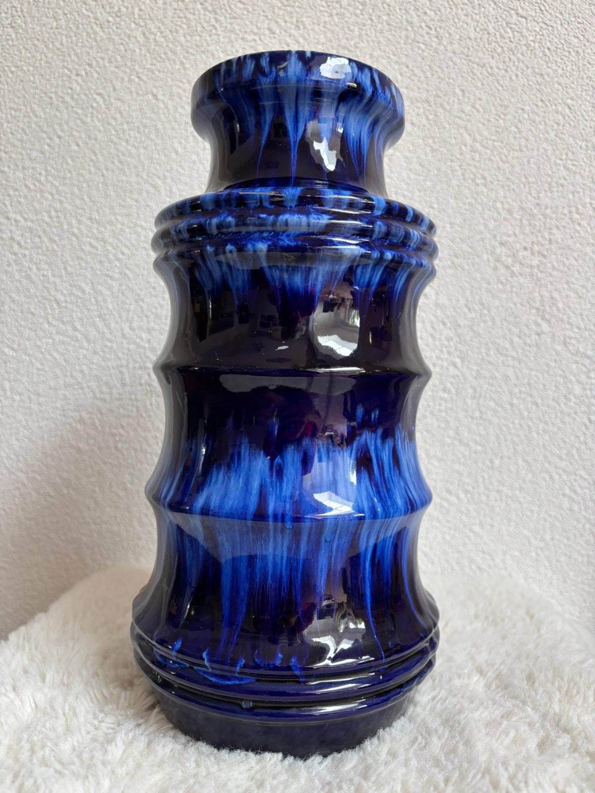 Scheurich ‘Pagode’ West-Germany vaas 28 cm 266-28, Ophalen of Verzenden
