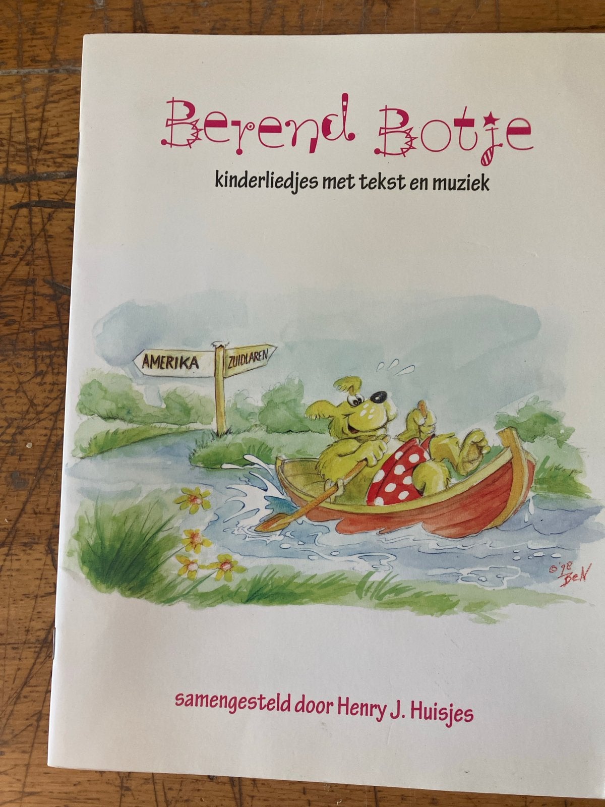 Berend Botje: kinderliedjes met tekst en muziek, Ophalen of Verzenden, Zo goed als nieuw