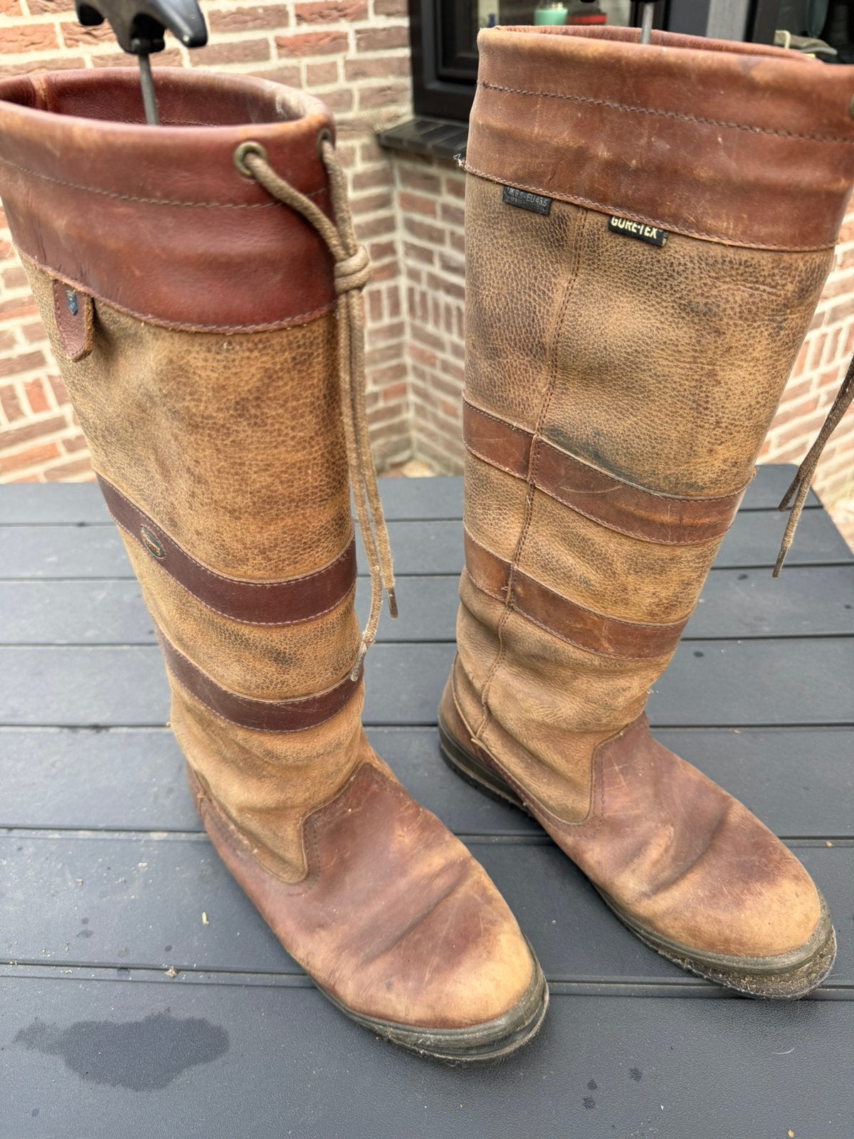 Dubarry Galway Gore-Tex laarzen maat 43,5 – gebruikt, Ophalen of Verzenden, Gedragen, Bruin, Boots
