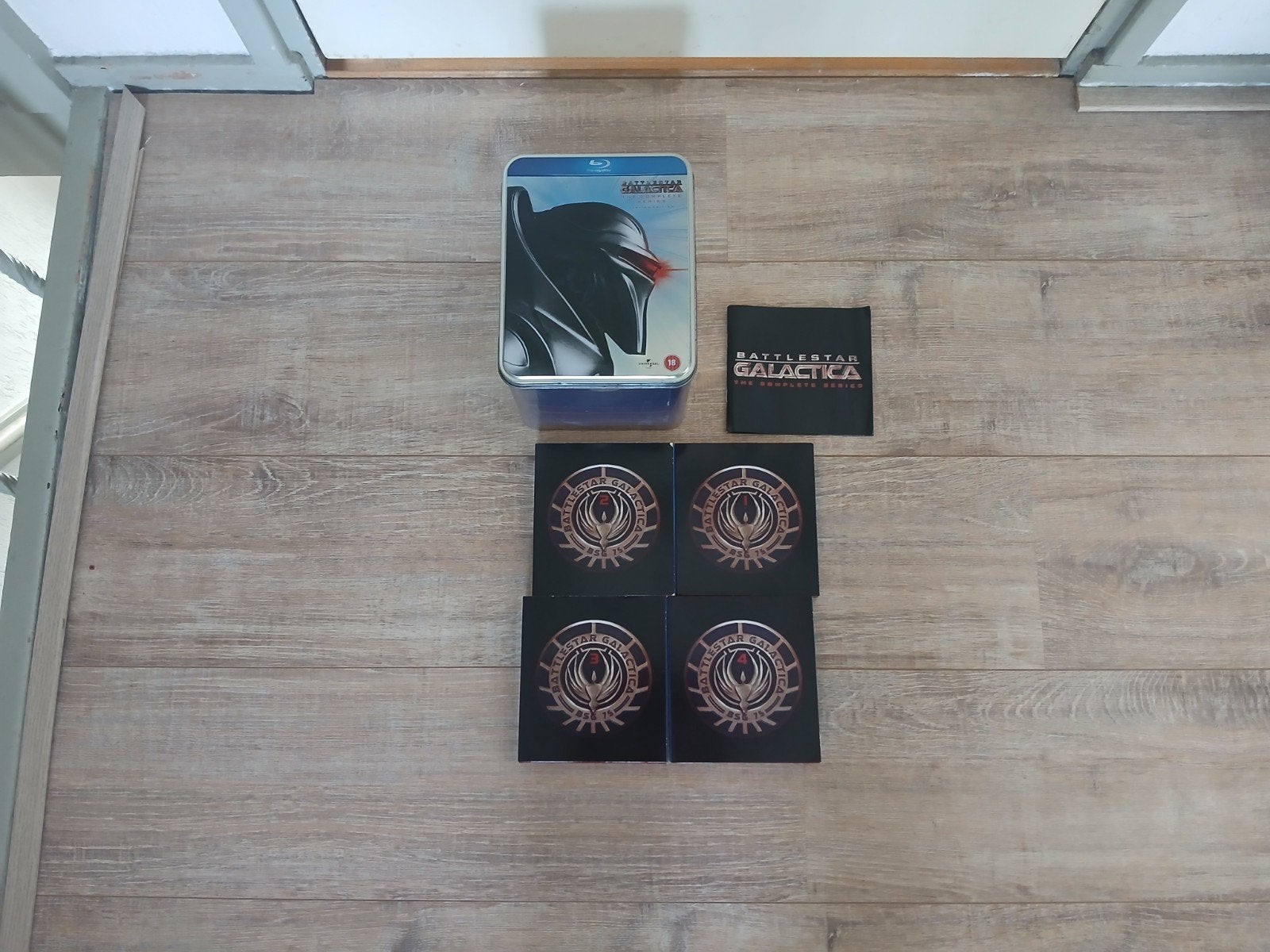 Battlestar galactica the complete series blu ray, Cd's en Dvd's, Ophalen, Zo goed als nieuw