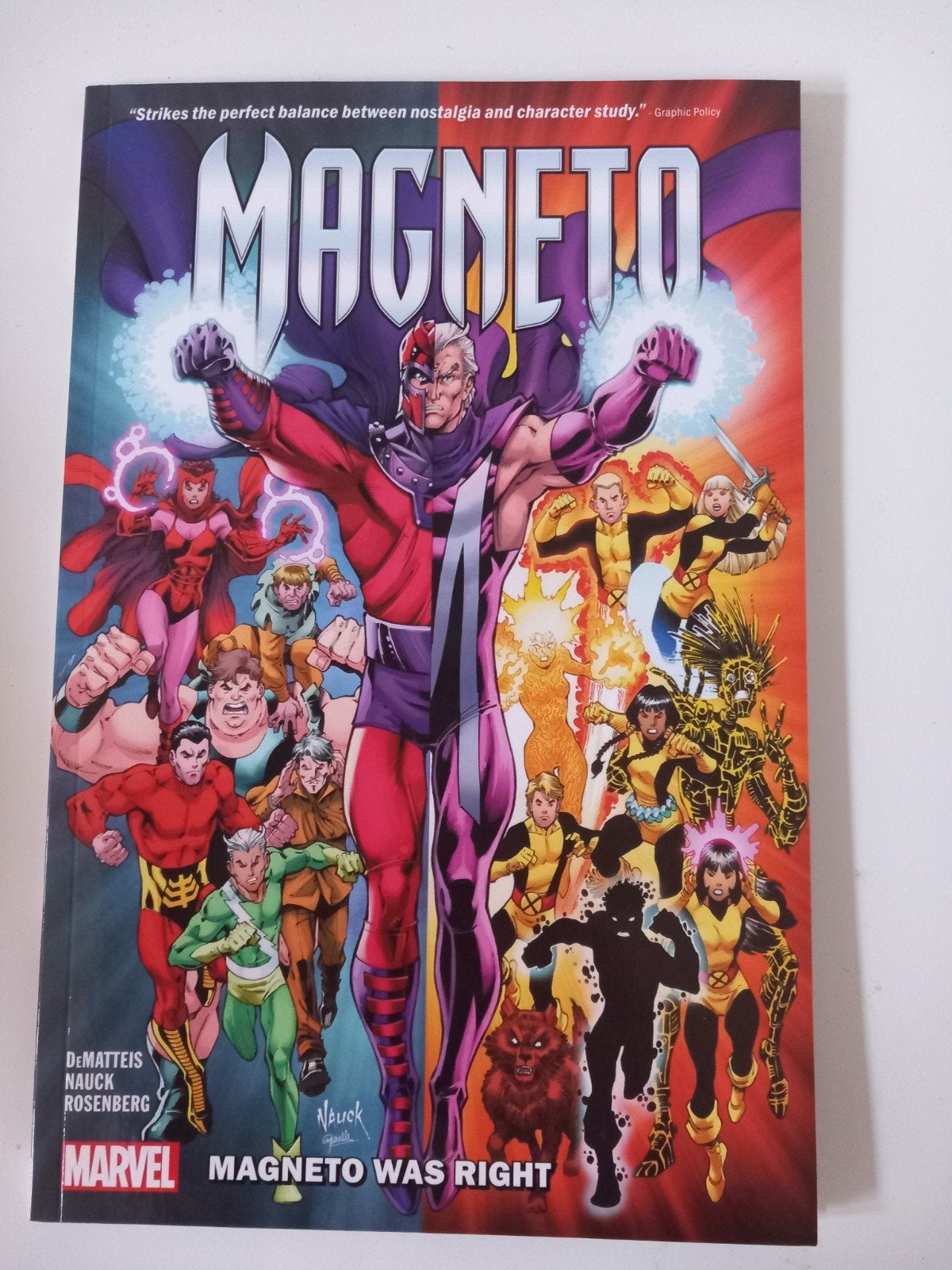 Magneto was right tpb (Nijmegen Oost), Eén comic, Ophalen of Verzenden, Zo goed als nieuw, Amerika