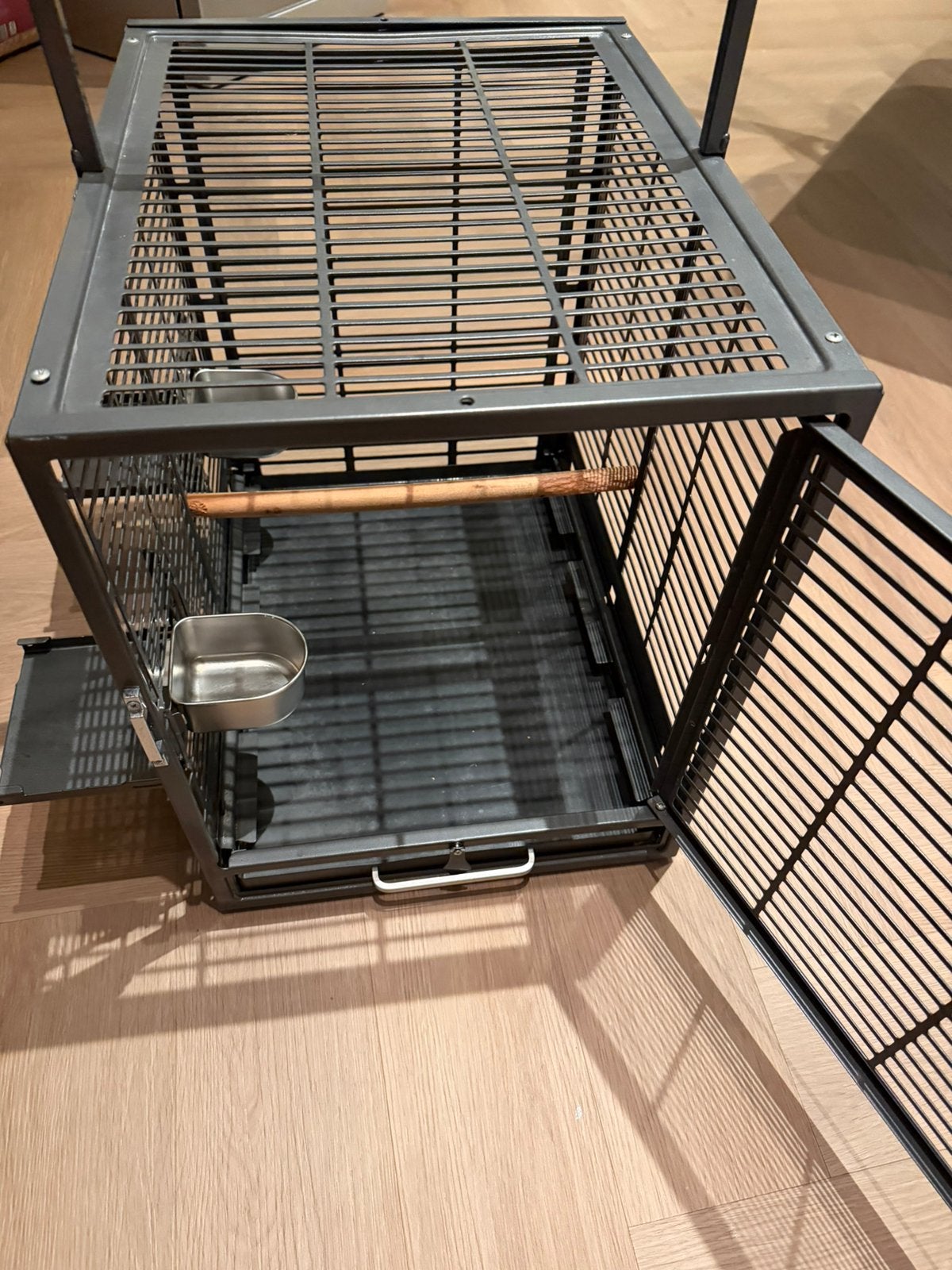 Montana Cages EVO transportkooi, Dieren en Toebehoren, Vogels | Hokken en Kooien, Ophalen, Gebruikt, Metaal, Vogelkooi