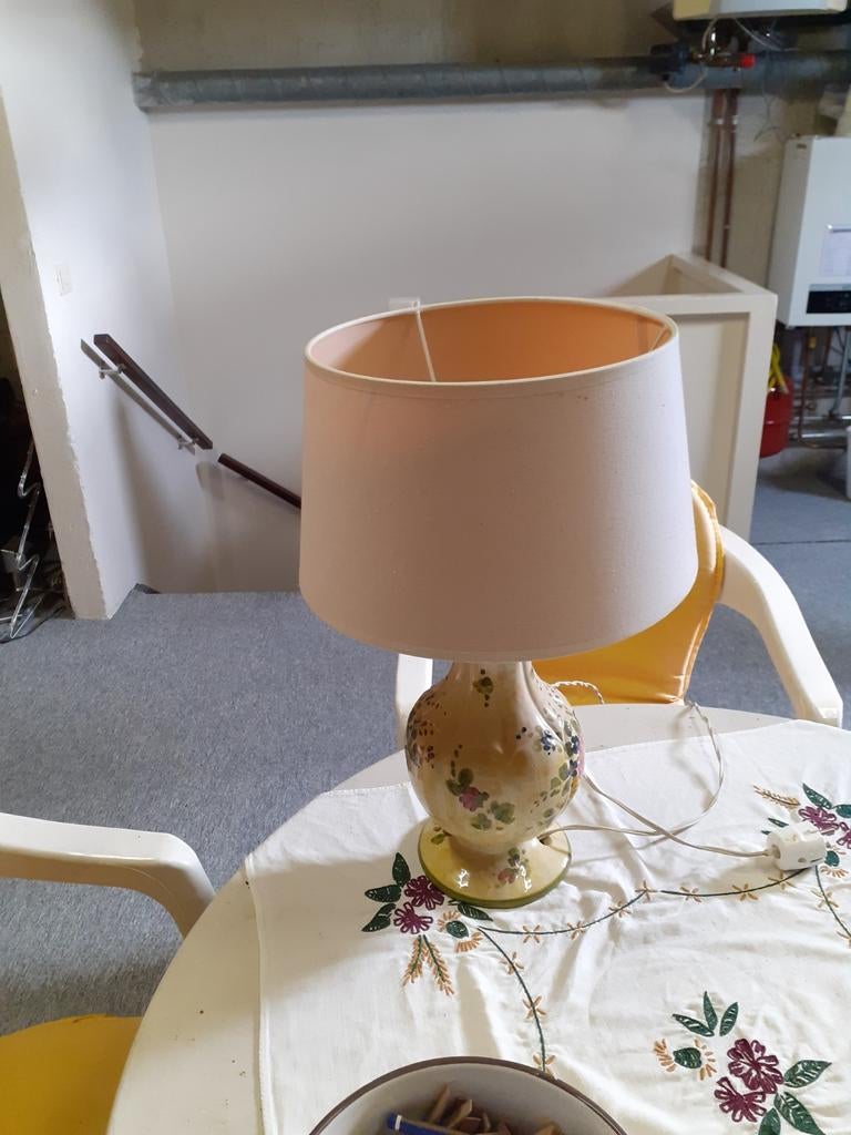 Schemerlamp, Huis en Inrichting, Lampen | Lampenkappen, Ophalen of Verzenden, Rond
