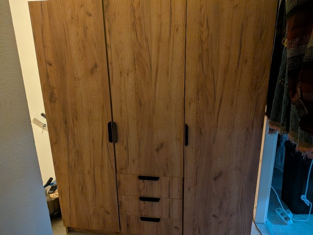 Wardobe, Huis en Inrichting, Ophalen, 100 tot 150 cm, Eikenhout, Scandinavian