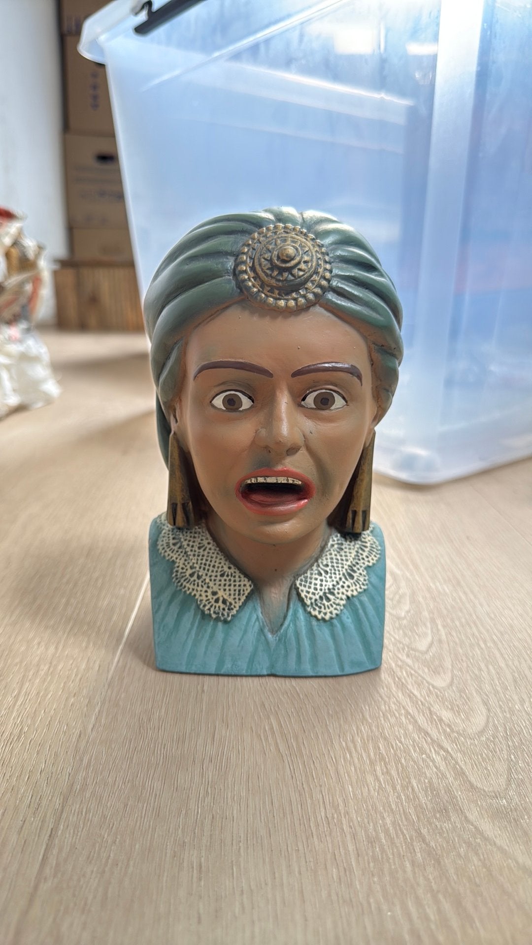 Gaper, Ophalen