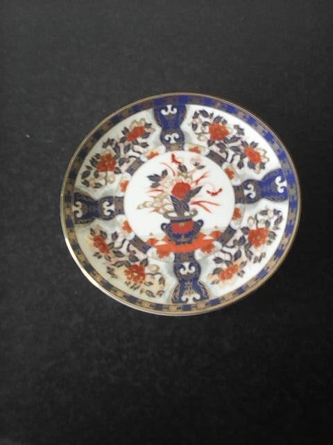 Prachtig Imari Japan bord met bloemmotieven., Ophalen of Verzenden