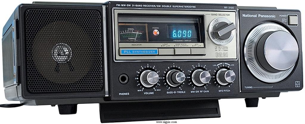 Panasonic RF-3100L, Ophalen, Zo goed als nieuw, Wereldontvanger