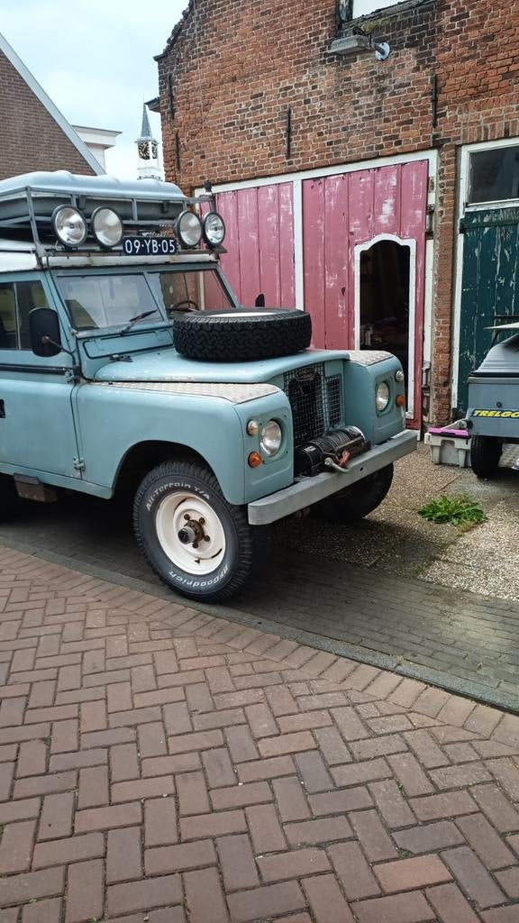 Land Rover 88 2.3 DSL ST WGN 4WD 1973 Groen, 65 pk, 4 cilinders, 2000 kg, Particulier