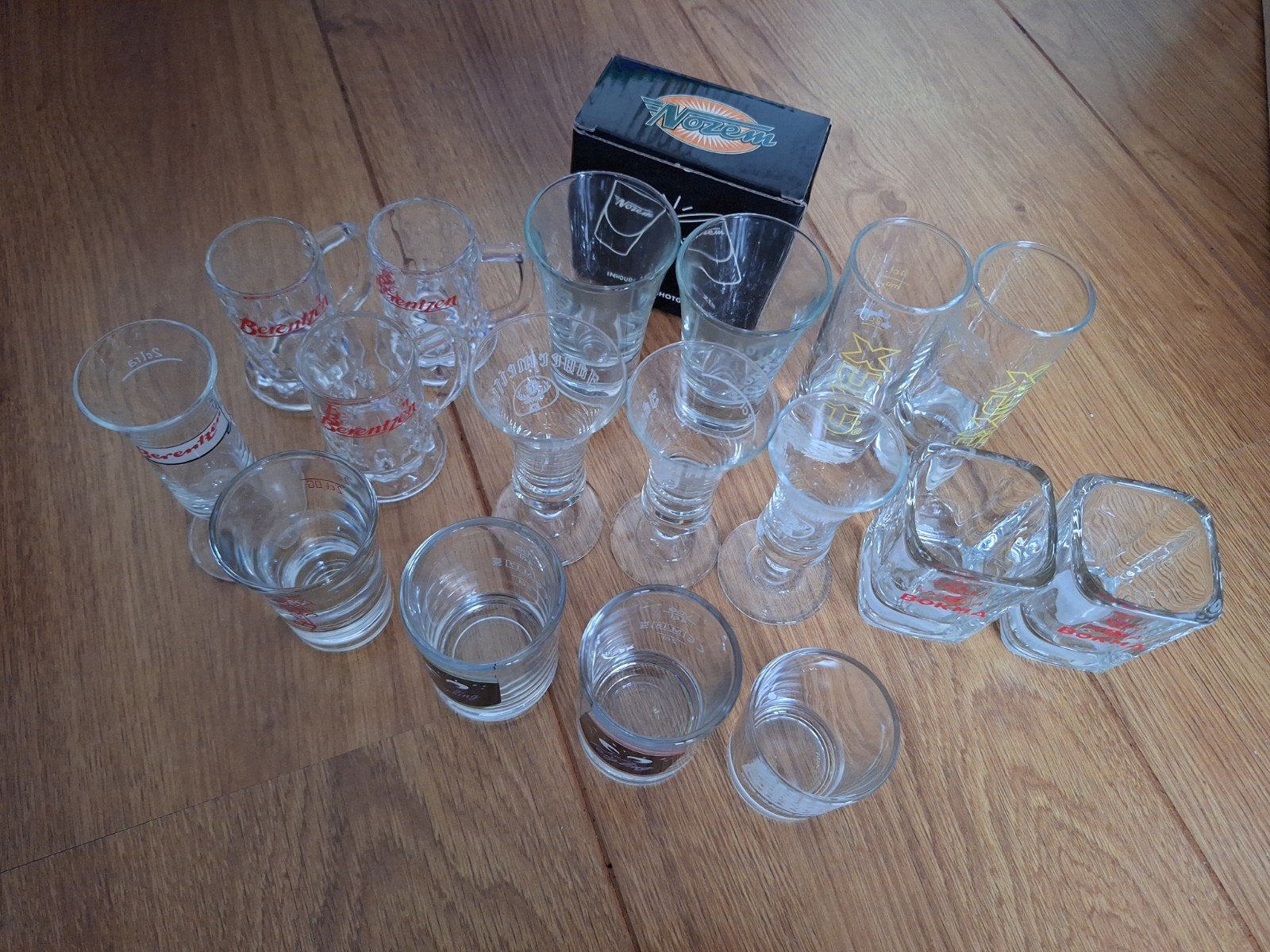 Partij diverse borrelglaasjes en shotglaasjes, Verzamelen, Ophalen of Verzenden, Zo goed als nieuw, Borrel- of Shotglas