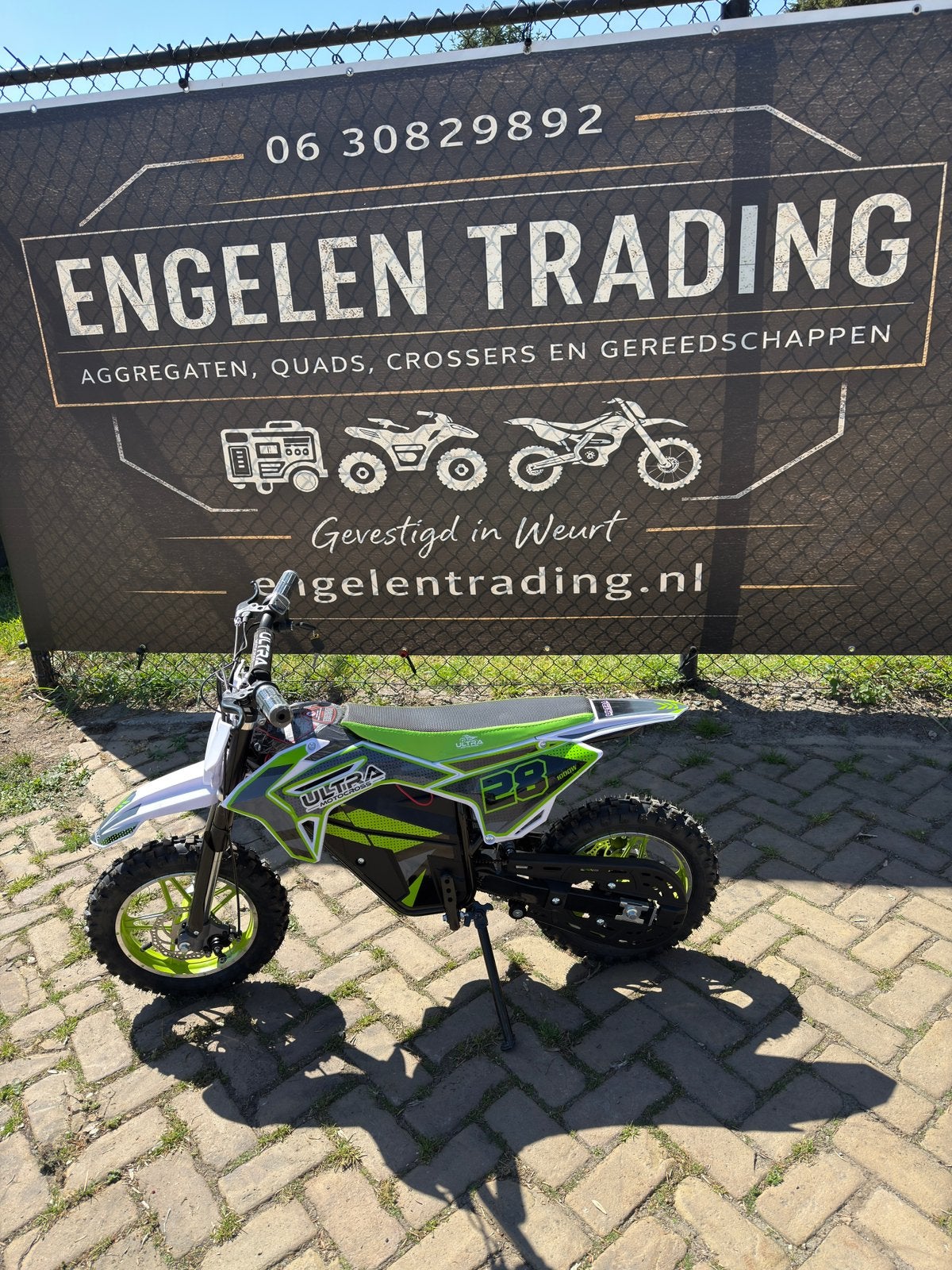 Accu crossmotor kind 36v 1000w ultra nieuw rijklaar, Nieuw