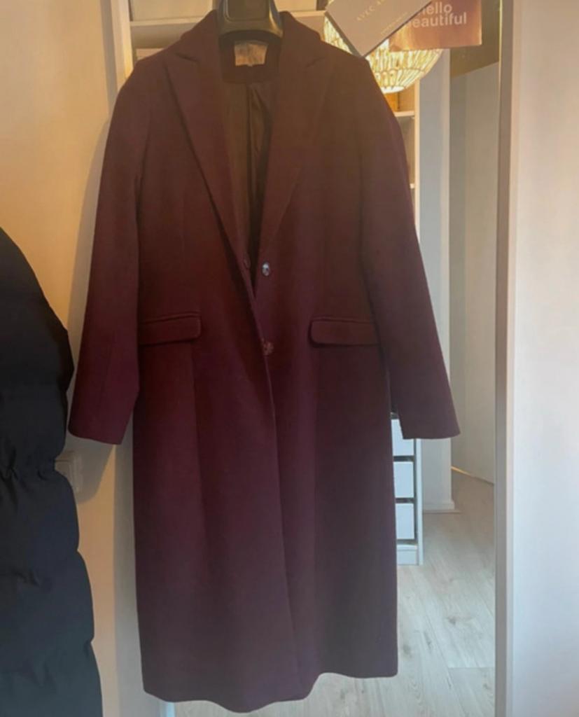 Supertrash mantel XS bordeaux rood, Kleding | Dames, Ophalen of Verzenden, Gedragen, Maat 34 (XS) of kleiner, Rood