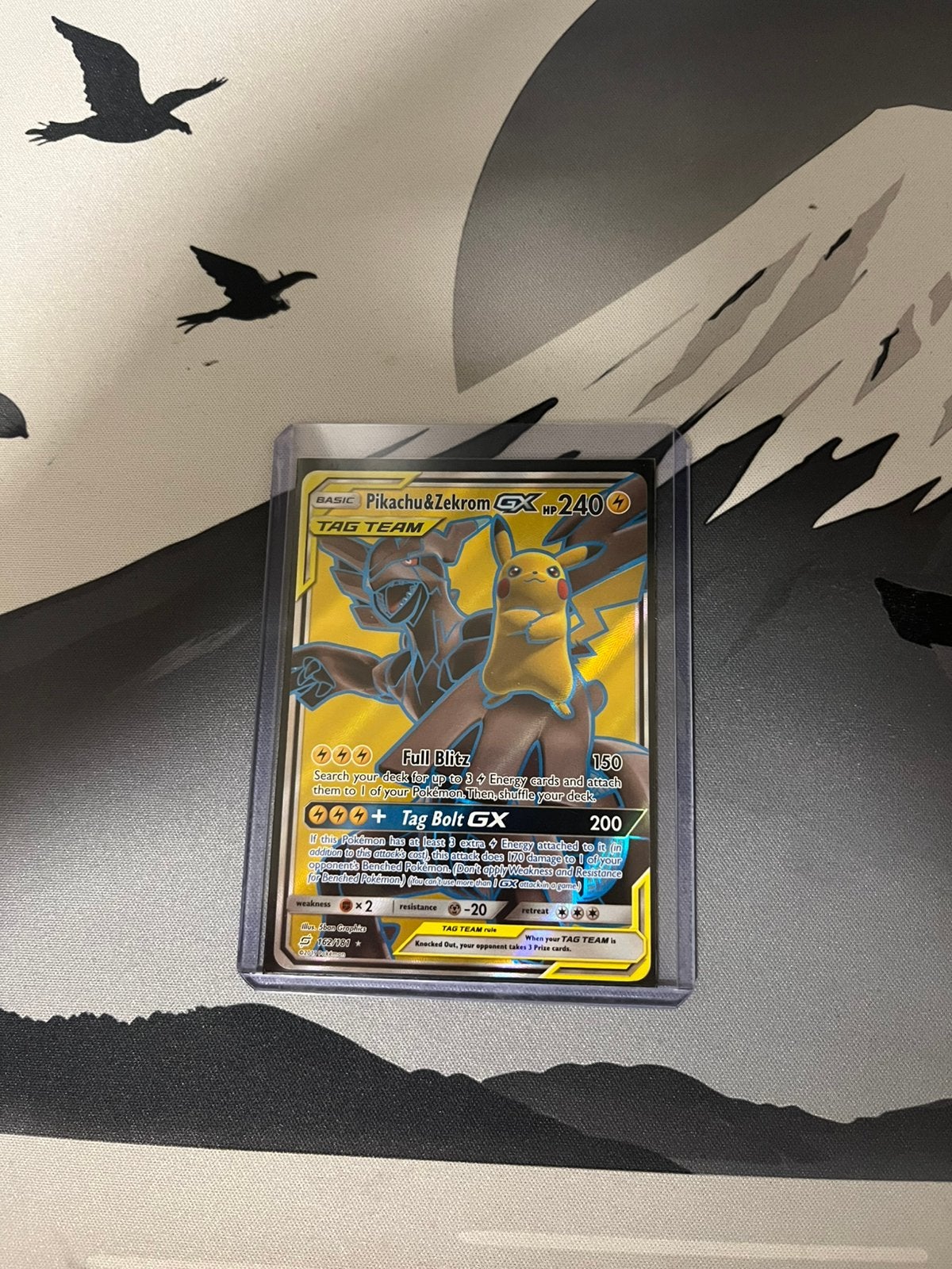 Pikachu & Zekrom GX, Ophalen of Verzenden, Zo goed als nieuw