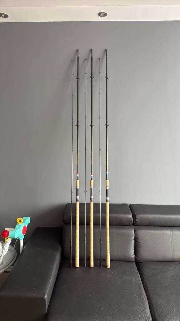 ***3x Century 12ft 2lb-2.25 lb Ger Hekking***, Ophalen, Gebruikt, Werphengel