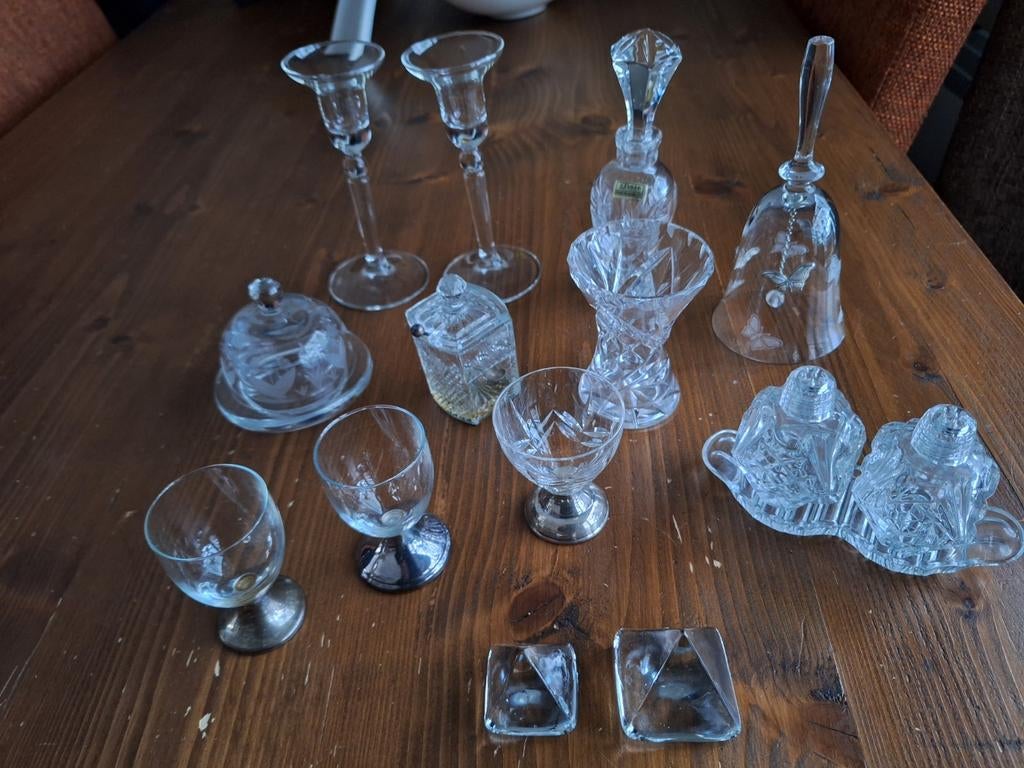 Veel kristal., Antiek en Kunst, Ophalen of Verzenden